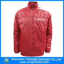 2016 vente chaude hiver rouge vestes pour hommes avec de haute qualité